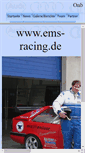 Mobile Screenshot of ems-racing.mzo-support.de